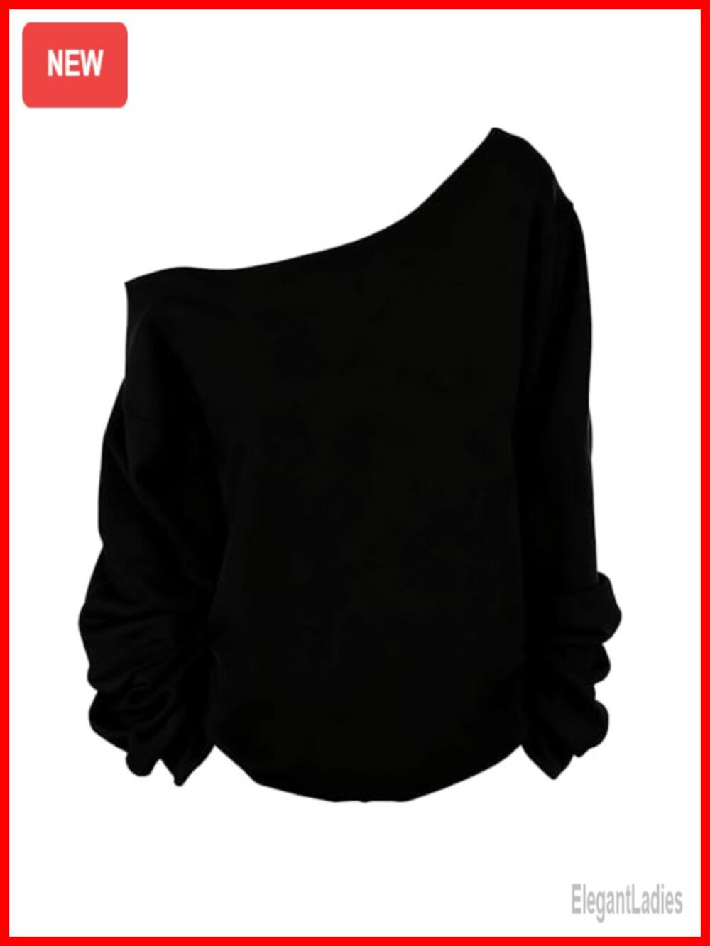 Lips Print Off Shoulder Sweatshirt Pullover Loose Slouchy Top